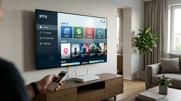 Vérification de la connexion Internet avec IPTV Smarters Pro