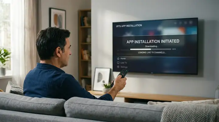 Installation d'IPTV Smarters Pro sur Smart TV