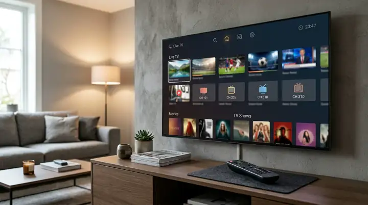 IPTV Smarters Pro sur Smart TV compatible