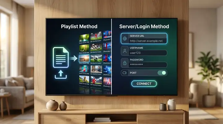 Comparaison entre M3U et Xtream Codes pour IPTV