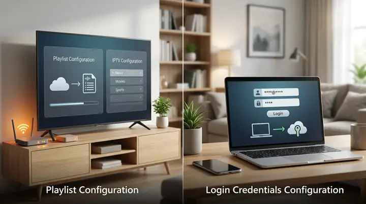 Configuration IPTV avec M3U et Xtream Codes