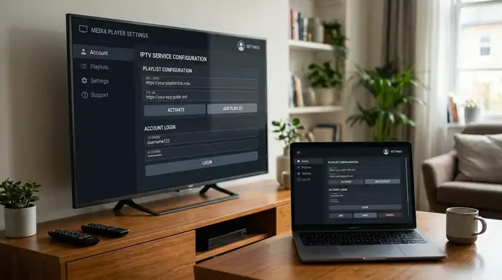 Vérification des données M3U et Xtream Codes dans Smarters Pro